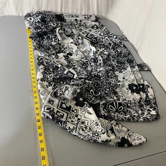 Vintage Studio 1940 Womens Tie Front Kimono Topper Size 3X Dark Fairy Whimsigoth - Picture 5 of 7